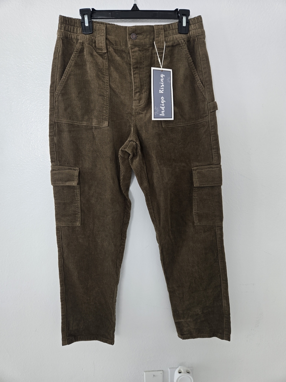 Women’s Olive Green Corduroy Cargo Pants Size 9/29